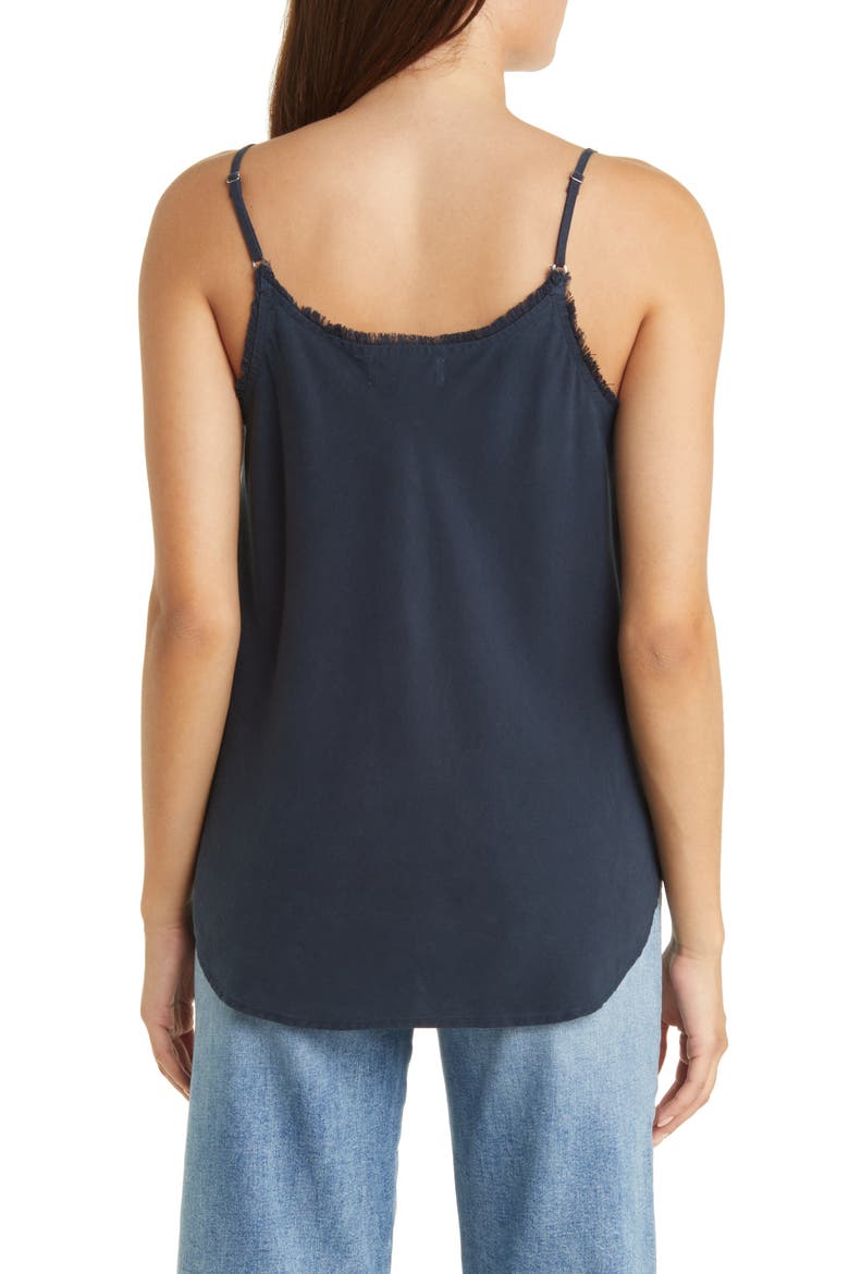 Frayed Edge Camisole, Alternate, color, ENDLESS SEA