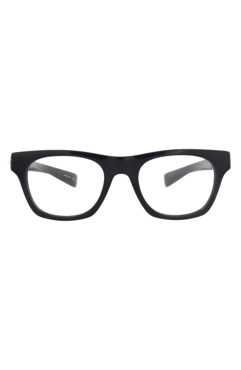 Dunhill 50mm Square Optical Glasses, Main, color,