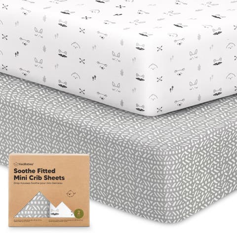 Soothe Fitted Mini Crib Sheet