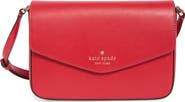 Kate Spade New York envelope flap leather crossbody bag
