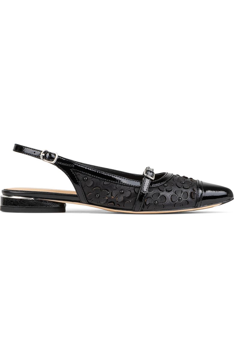 Donald Pliner Pointed Toe Slingback Flat, Alternate, color,