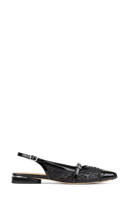 DONALD PLINER DONALD PLINER POINTED TOE SLINGBACK FLAT