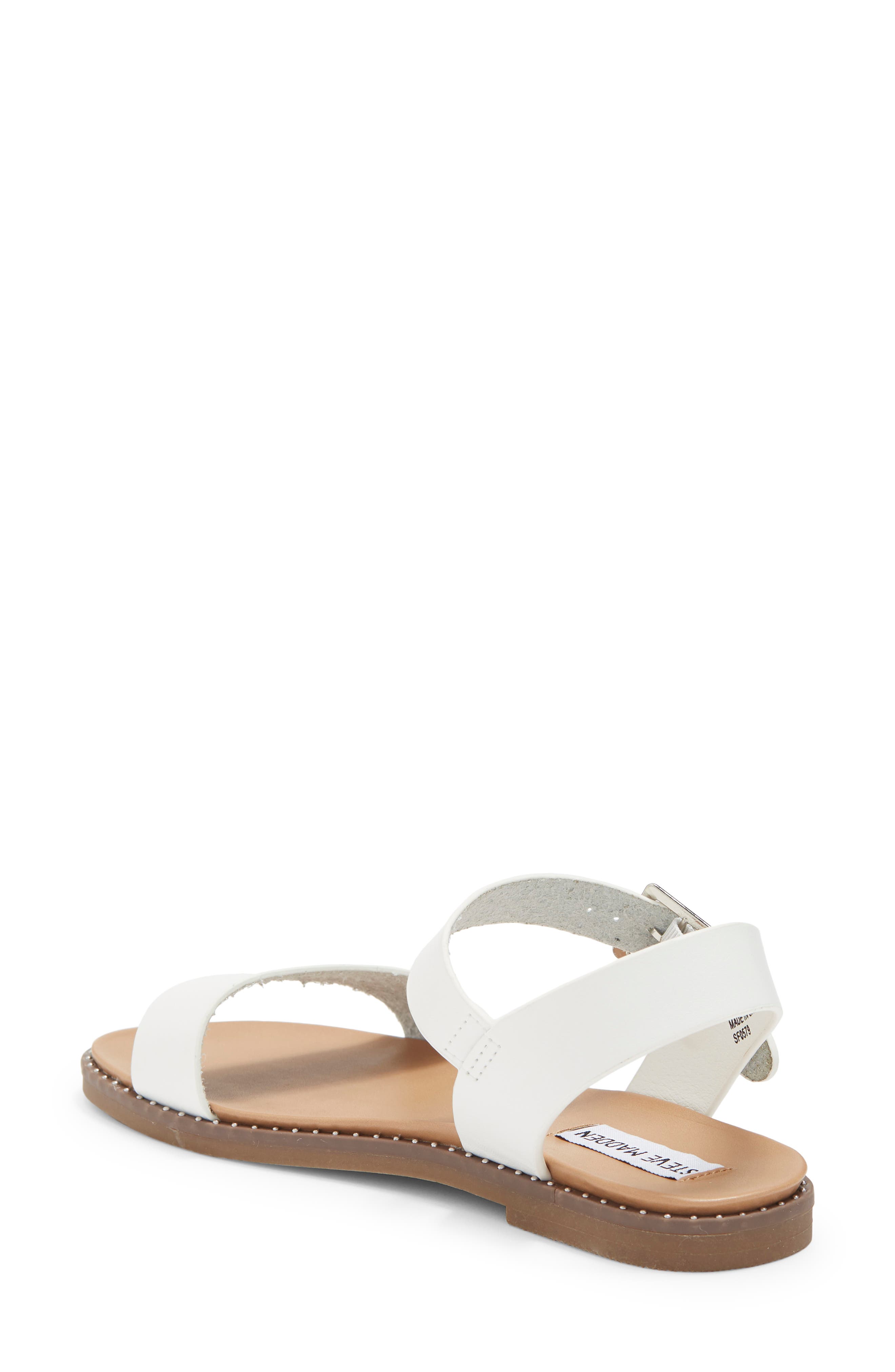Tesa Slingback Sandal, Alternate, color, WHITE