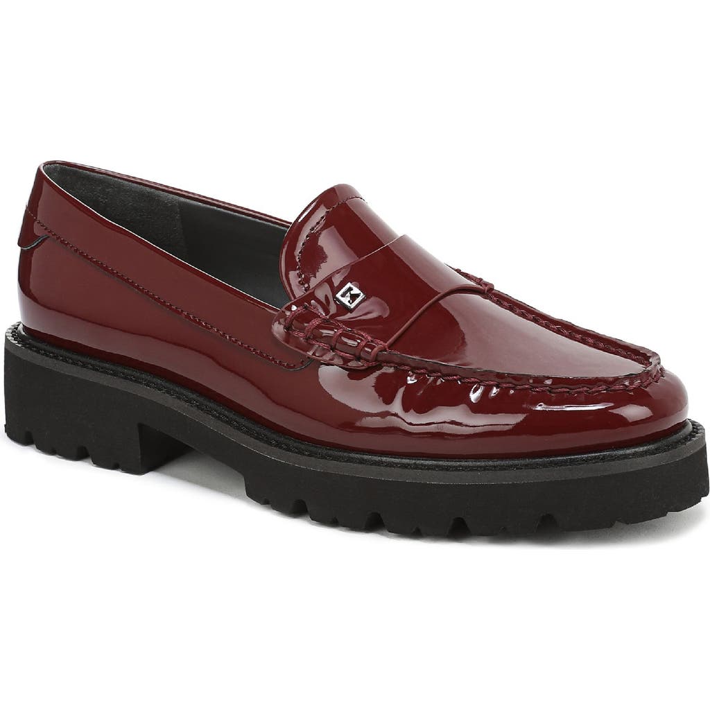 Sarto By Franco Sarto Saffron Loafer In Burgundy