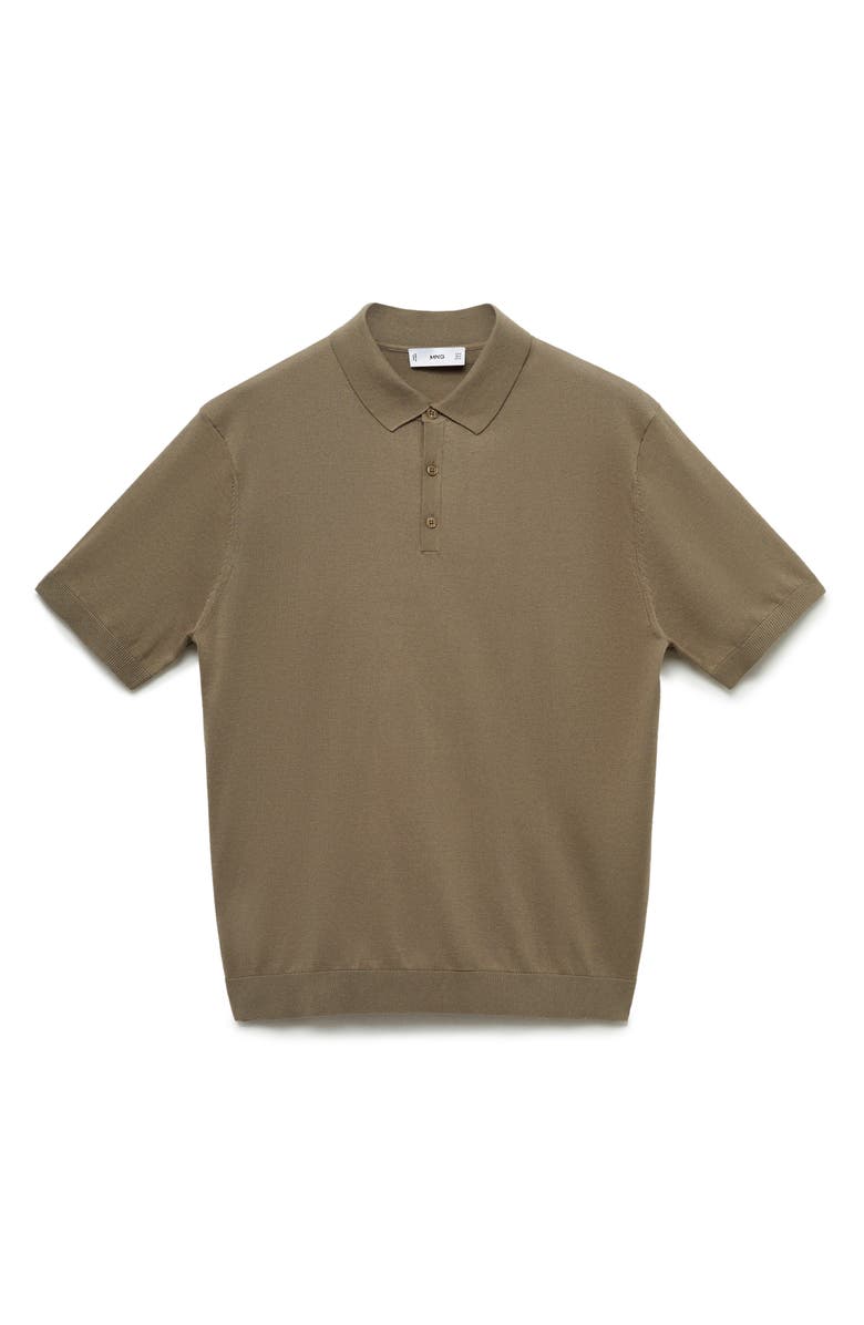 MANGO Cotton Piqué Polo, Alternate, color, 