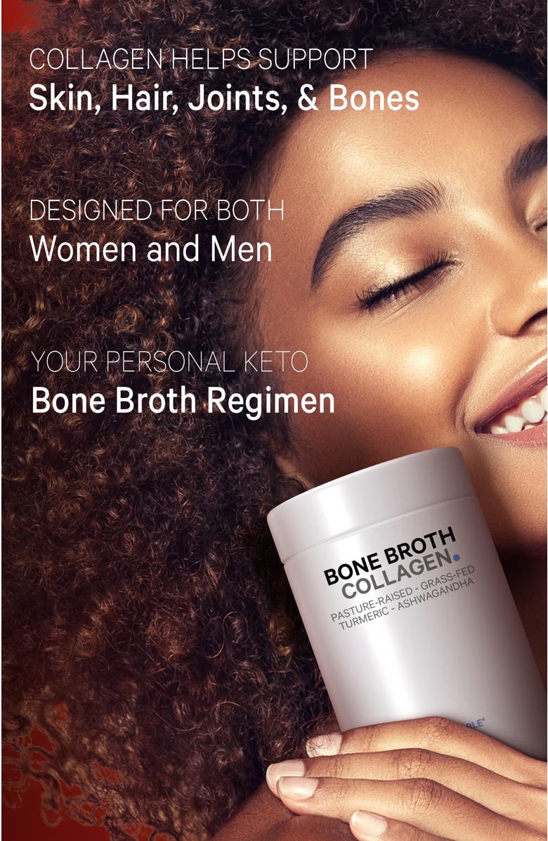 Codeage Bone Broth Collagen Peptides Supplement, Alternate, color, 