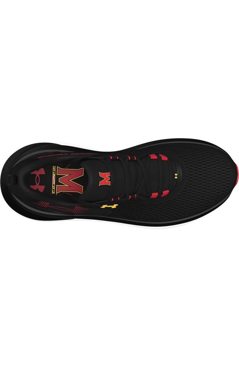 Under Armour Unisex Under Armour Black Maryland Terrapins Team Infinite Elite 2 Running Shoes, Alternate, color, Black