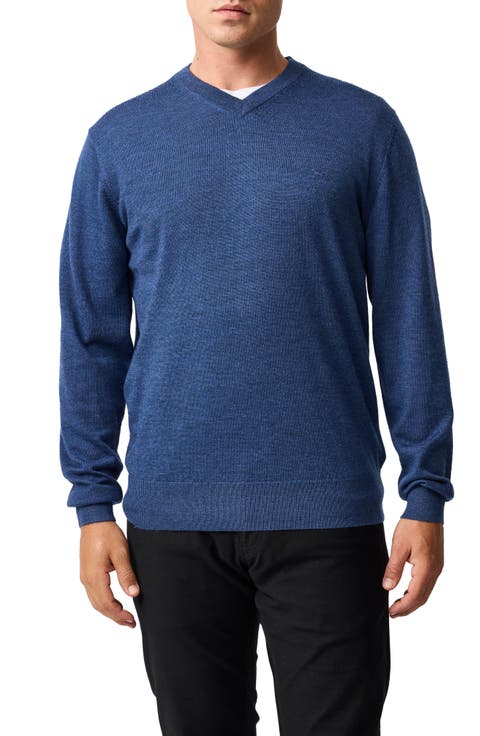 Nordstrom Merino Wool Knit イタリア製 XXL Nordstrom Sweater Mens XXL Burgundy 100% Italian Merino Wool