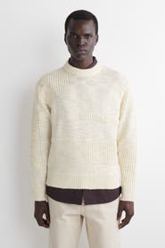 COS Ladder-stitch Wool Sweater