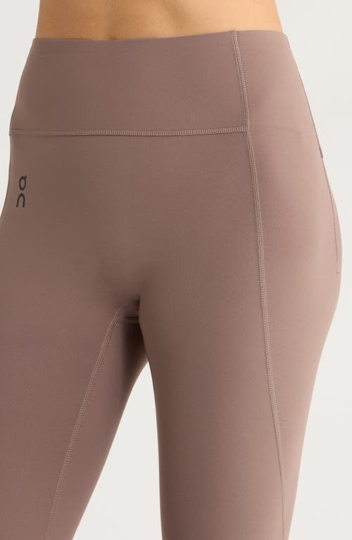 On Studio Crop Leggings In Neutral