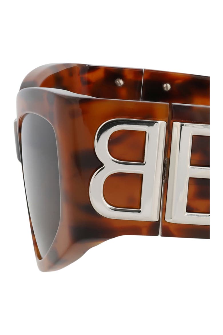 57mm Square Sunglasses, Alternate, color, HAVANA HAVANA GREY