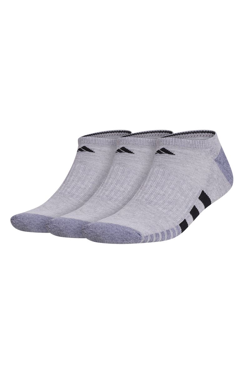 adidas 3-Pack 3.0 Cushioned Sport Ankle Socks, Main, color, 