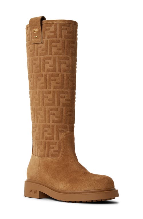 Fendi Filo Knee High Boot In Multi
