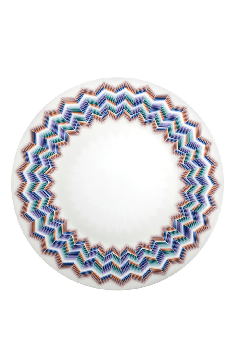 Missoni Home Tableware Charger Plate ZIG ZAG  Jarris 148 diam. 12.5", Main, color, Multicolor