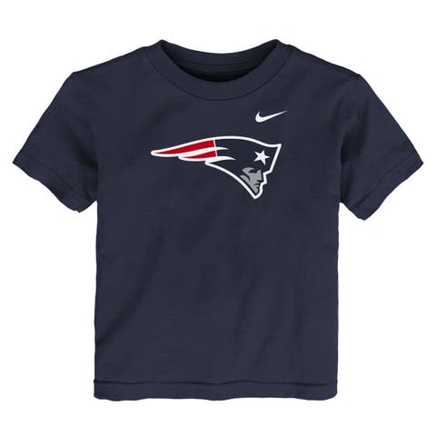 Toddler Nike Navy New England Patriots Logo T-Shirt