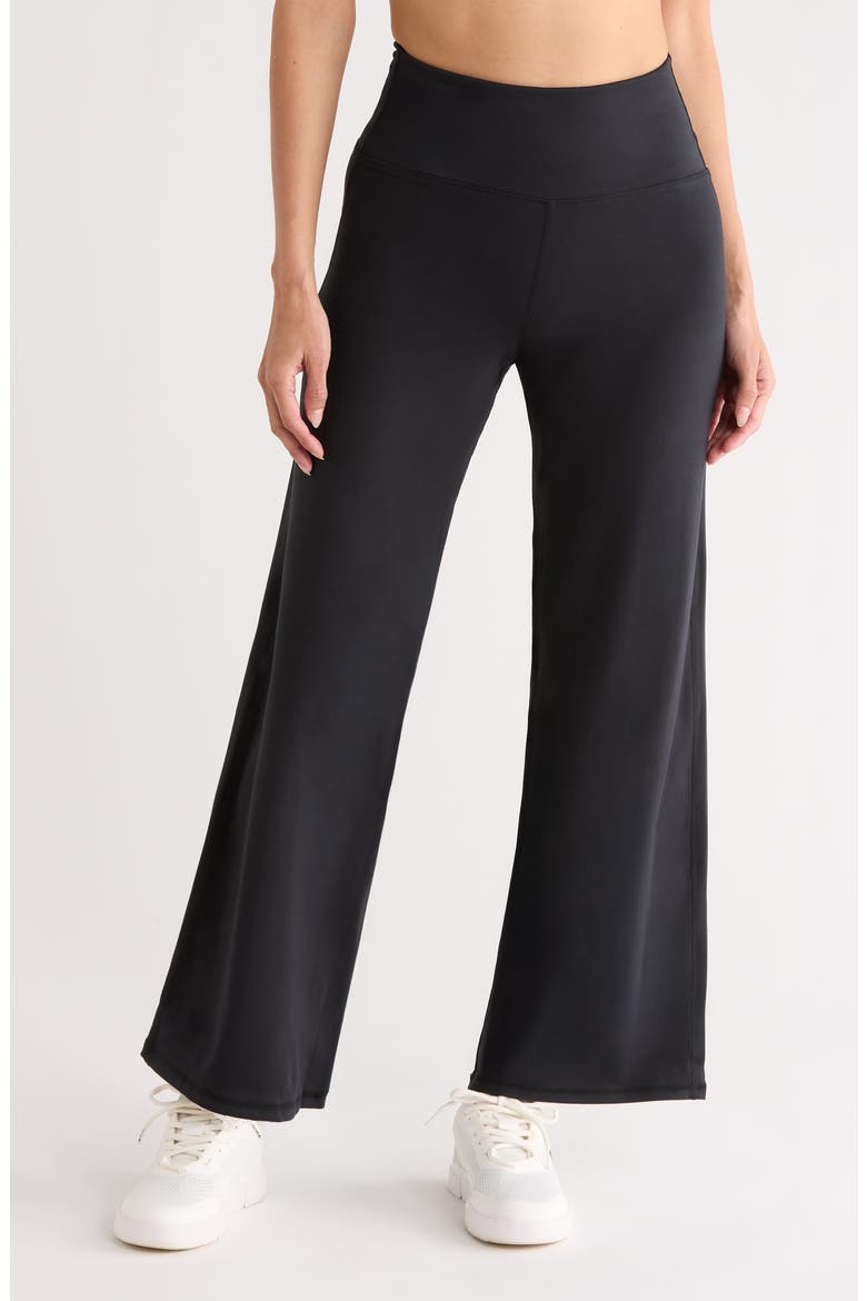 Lizzie Wide Leg Pants, Main, color, BLACK