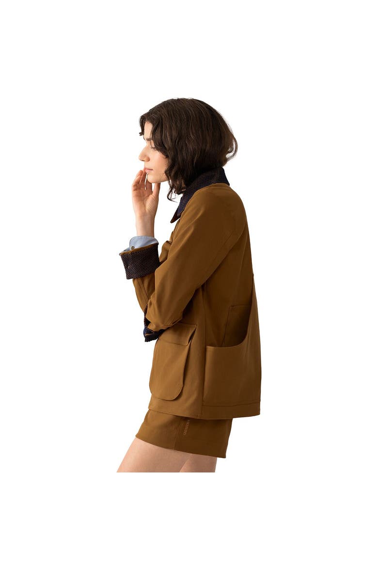 Front Field Jacket - Women's, Alternate, color, Madrone