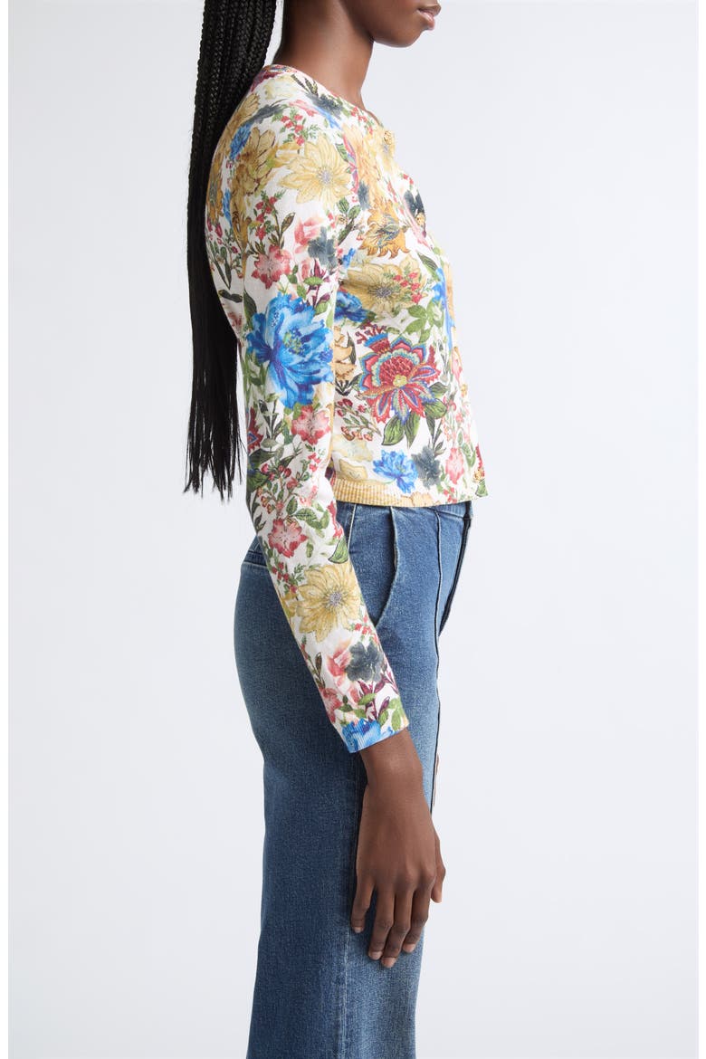 Carson Printed Cardigan, Alternate, color, FLNPETLSSM
