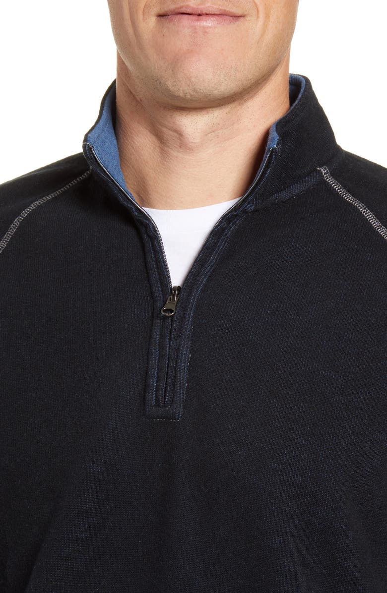 johnnie-O Turner Reversible Quarter Zip Pullover, Alternate, color,