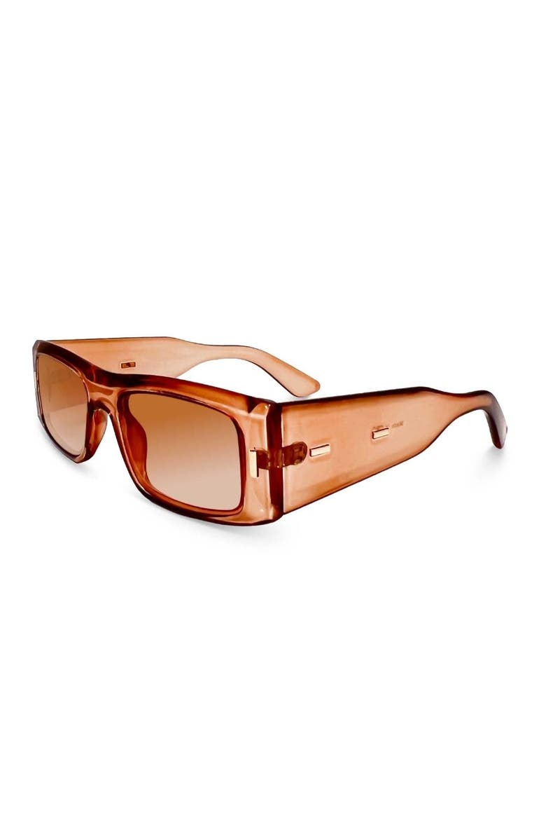 The Jet Sunglasses, Alternate, color, Coffee