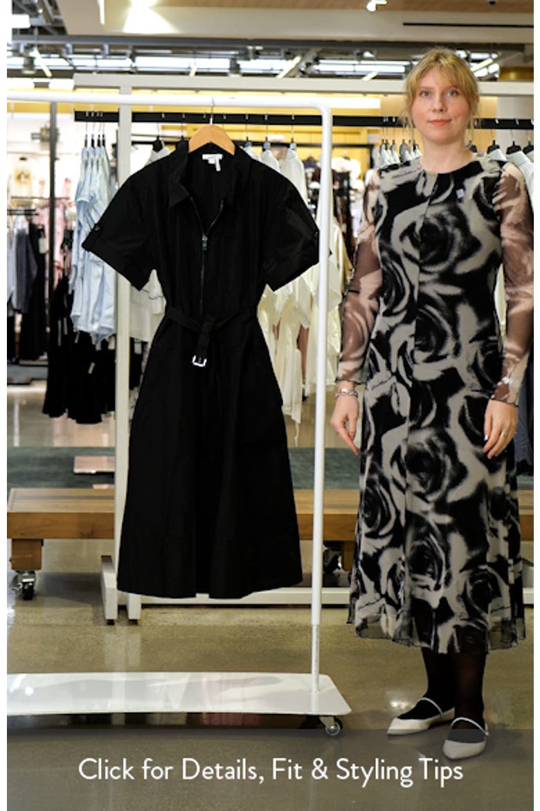 Zip Front Cargo Dress video
