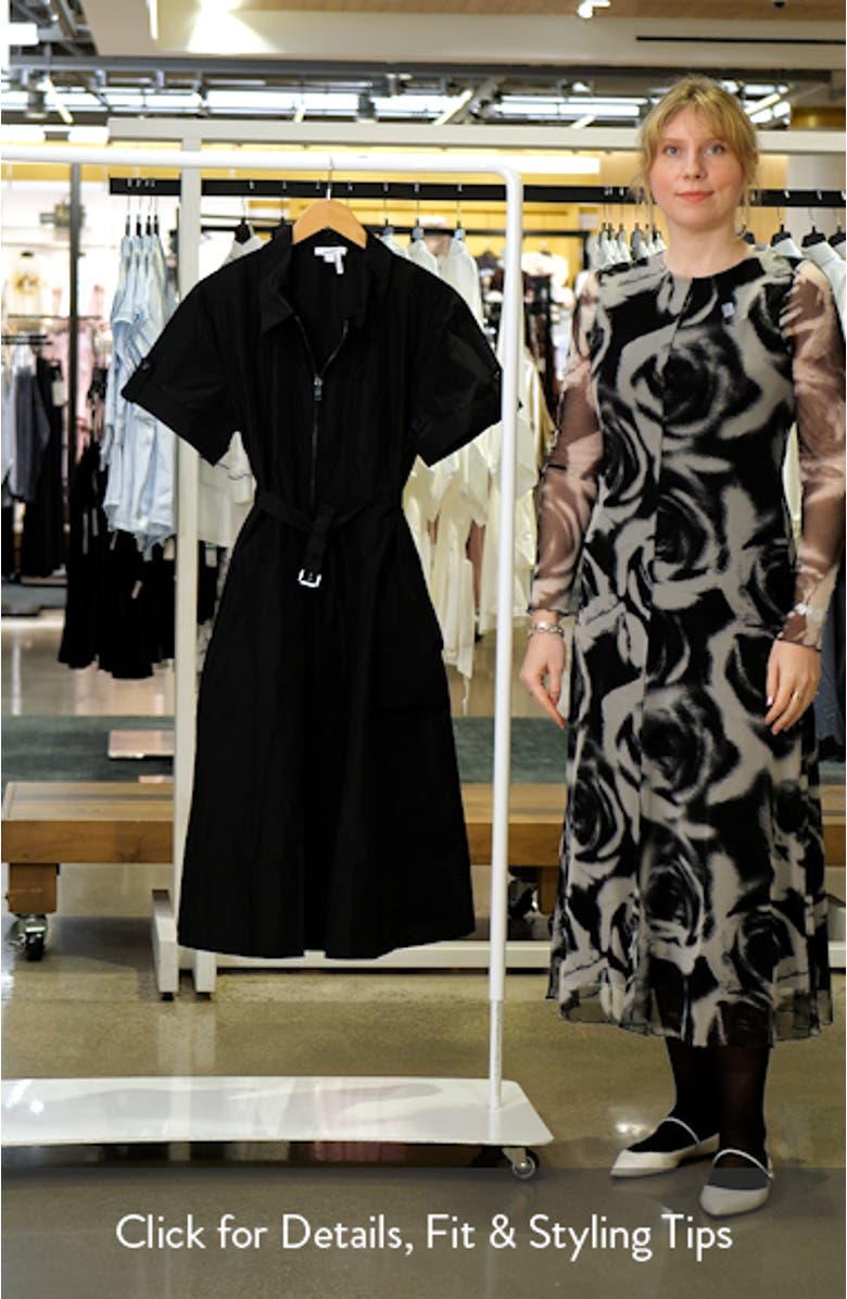 Zip Front Cargo Dress, sales video thumbnail