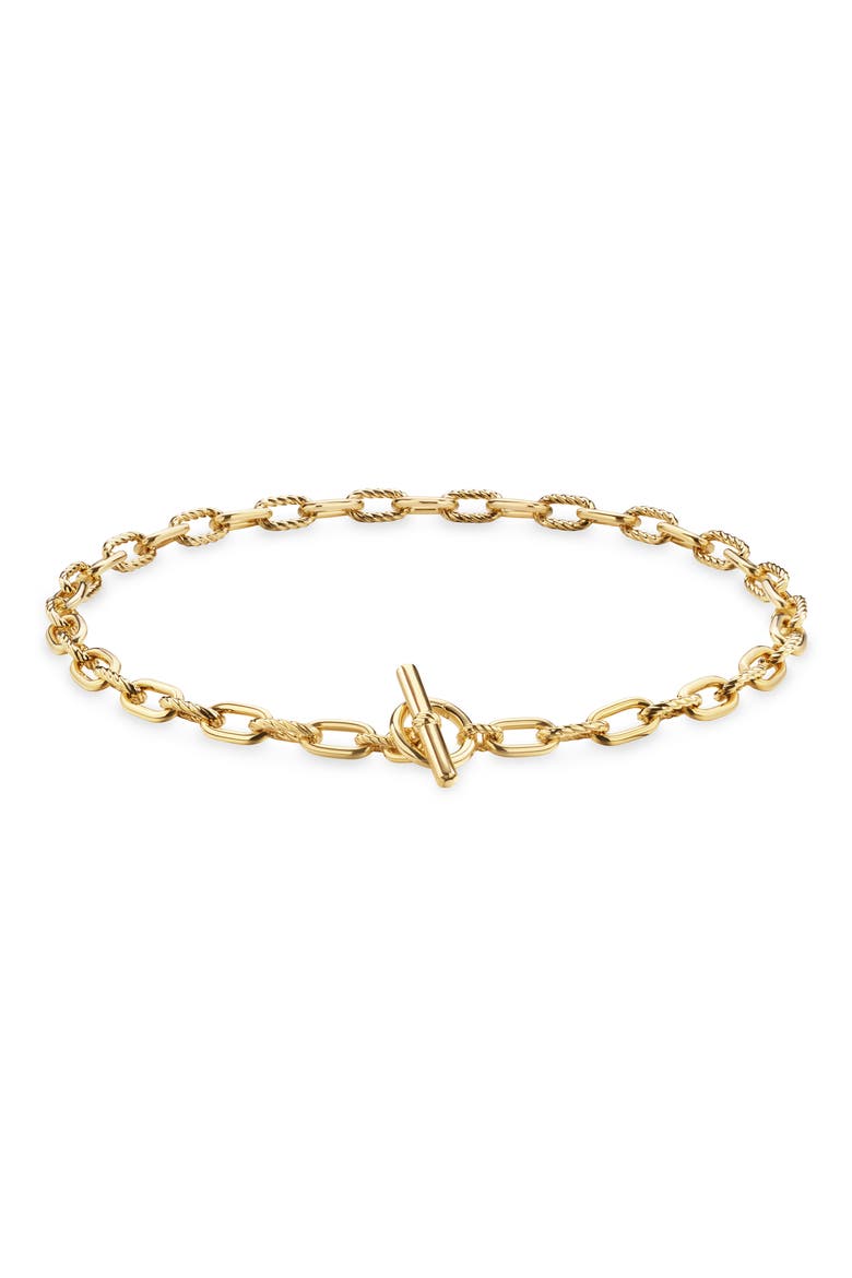 Madison® Toggle Chain Necklace, Alternate, color, 18K GOLD