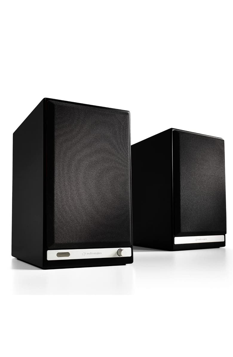 Audioengine HD6 Home Music System w/Bluetooth aptX-HD, Alternate, color, Black