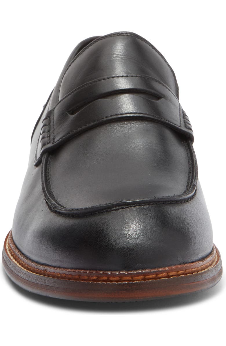 Steve Madden Even Penny Loafer, Alternate, color, Black