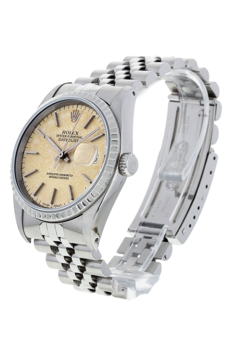 Watchfinder & Co. Rolex Preowned Datejust Bracelet Watch, 36mm, Alternate, color, 