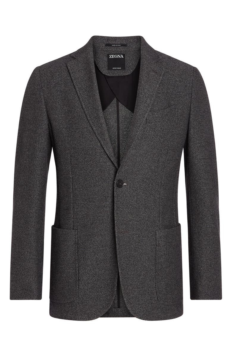ZEGNA Jerseywear Cotton Sport Coat, Alternate, color,