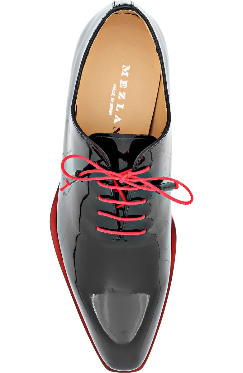 Mezlan Dietro Patent Leather Oxford, Alternate, color,