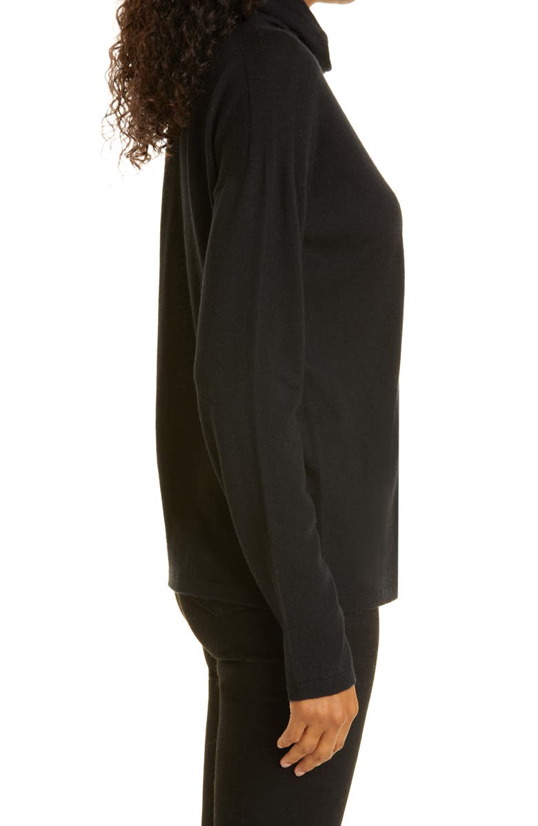 Nordstrom Signature Funnel Neck Tissue Weight Cashmere Sweater, Alternate, color, 