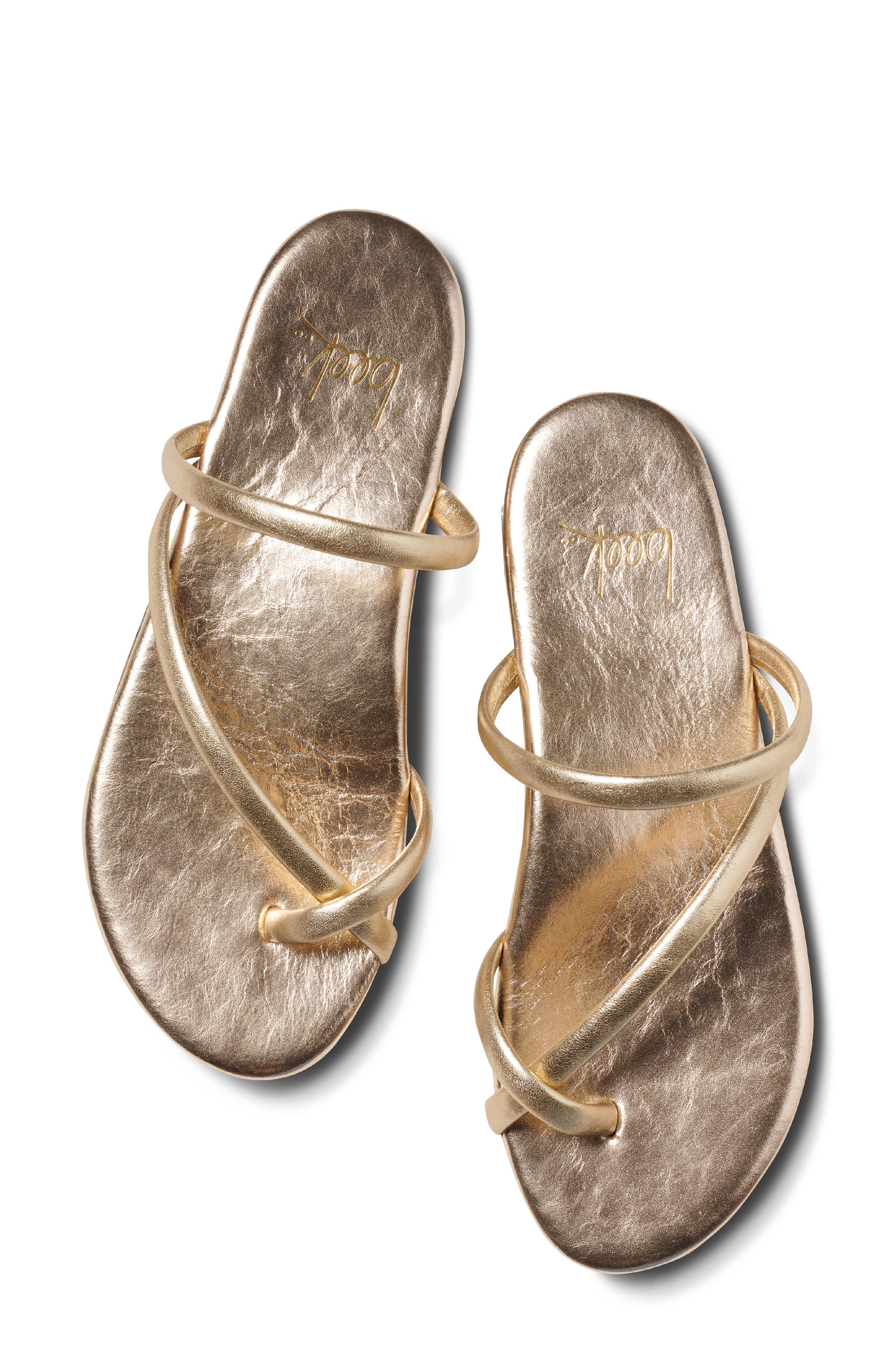 Sunbird Slide Sandal, Alternate, color, GOLD