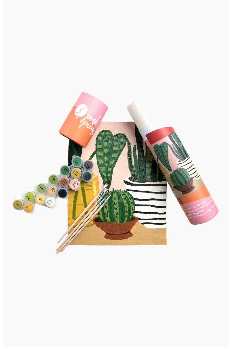 Keep Growing Paint by Numbers Kit, Main, color, Greens / Browns
