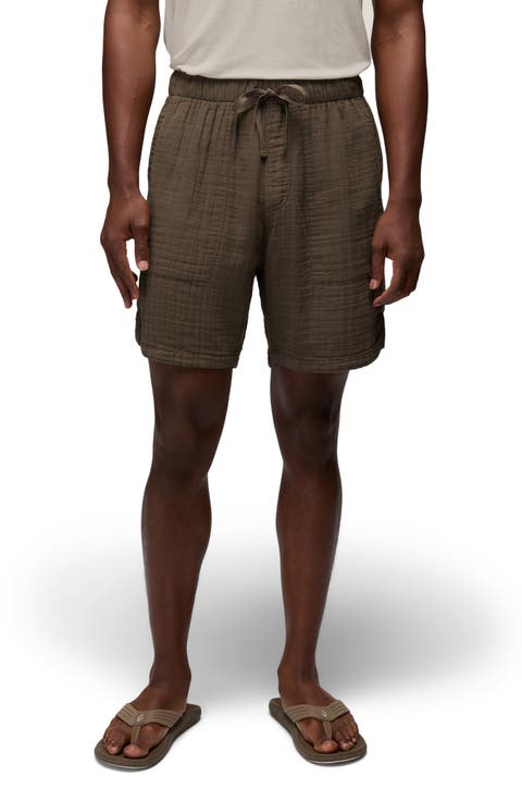 Hideaways Organic Cotton Drawstring Shorts