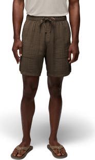 prAna Hideaways Organic Cotton Drawstring Shorts