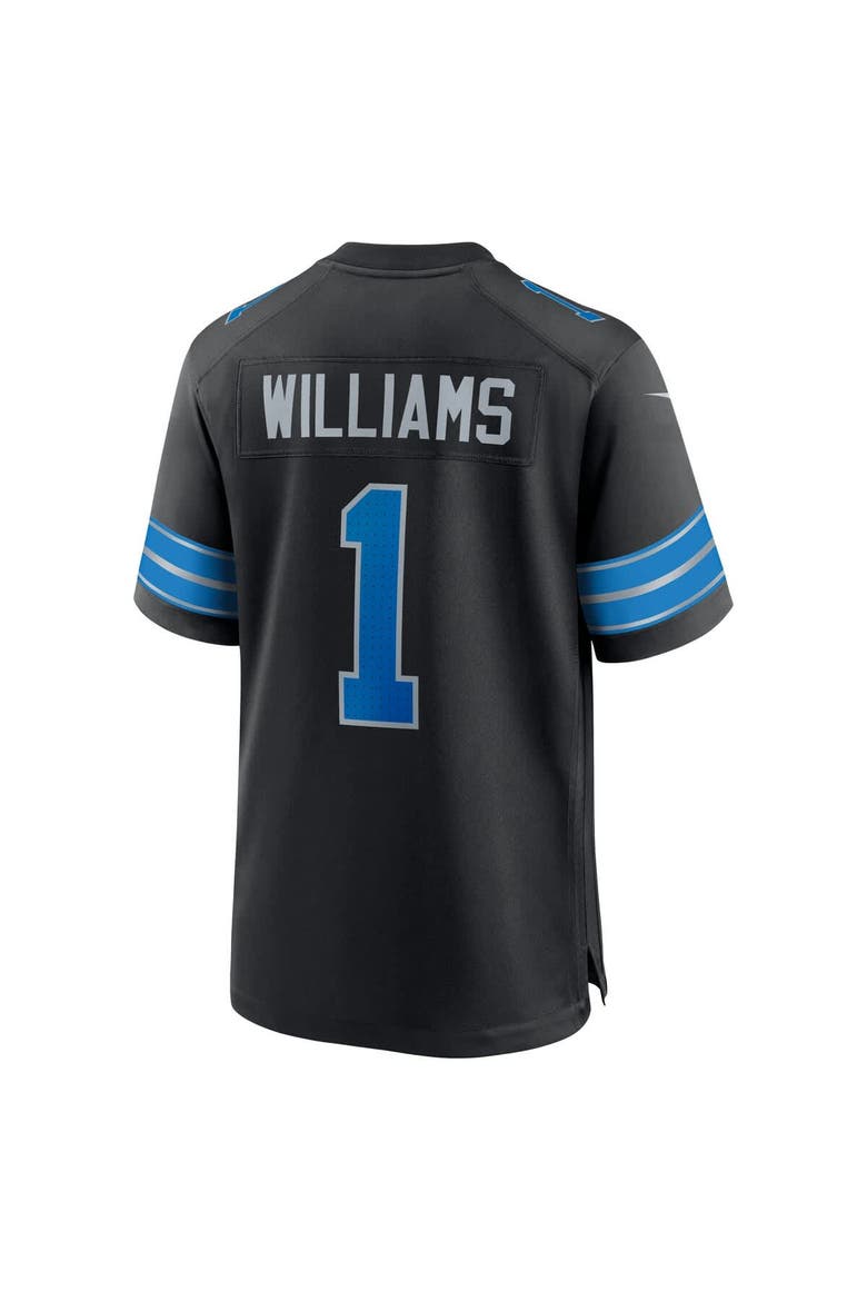Men's Nike Jameson Williams Black Detroit Lions 2nd Alternate Game Player Jersey, Alternate, color, Black
