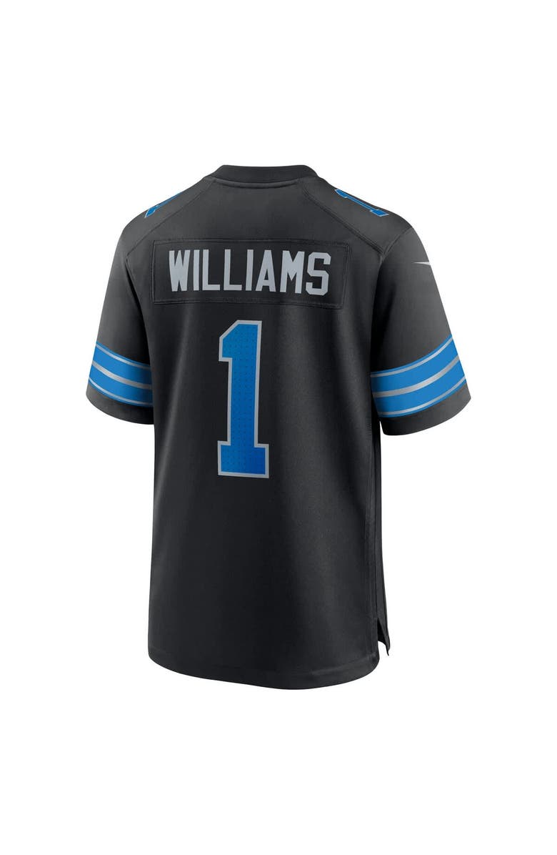 Nike Men's Nike Jameson Williams Black Detroit Lions 2nd Alternate Game Player Jersey, Alternate, color, Black