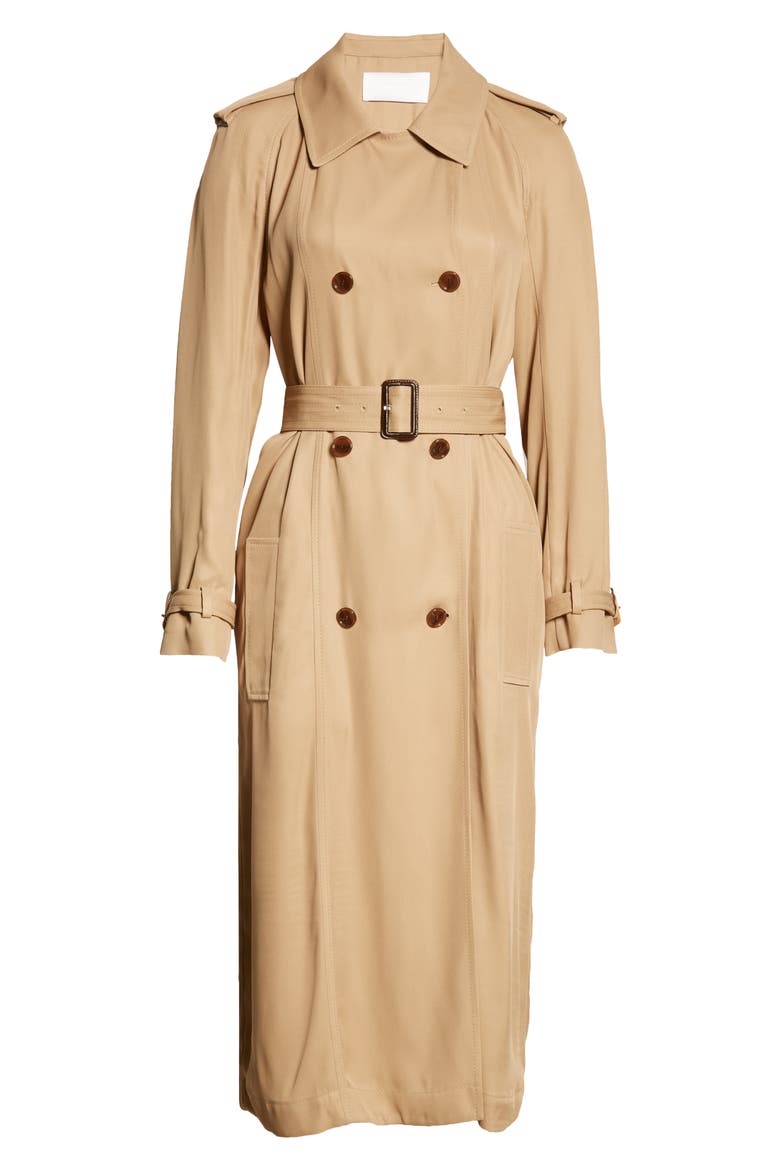 Cayadana Trench Coat, Alternate, color, MEDIUM BEIGE