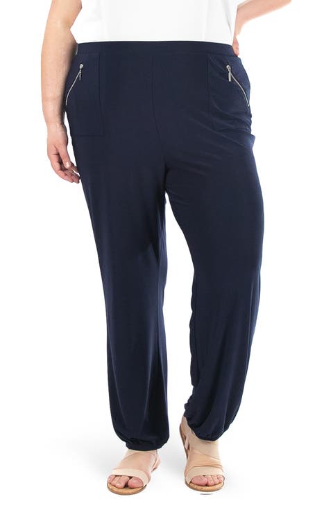 Elastic Waist Harlem Pants