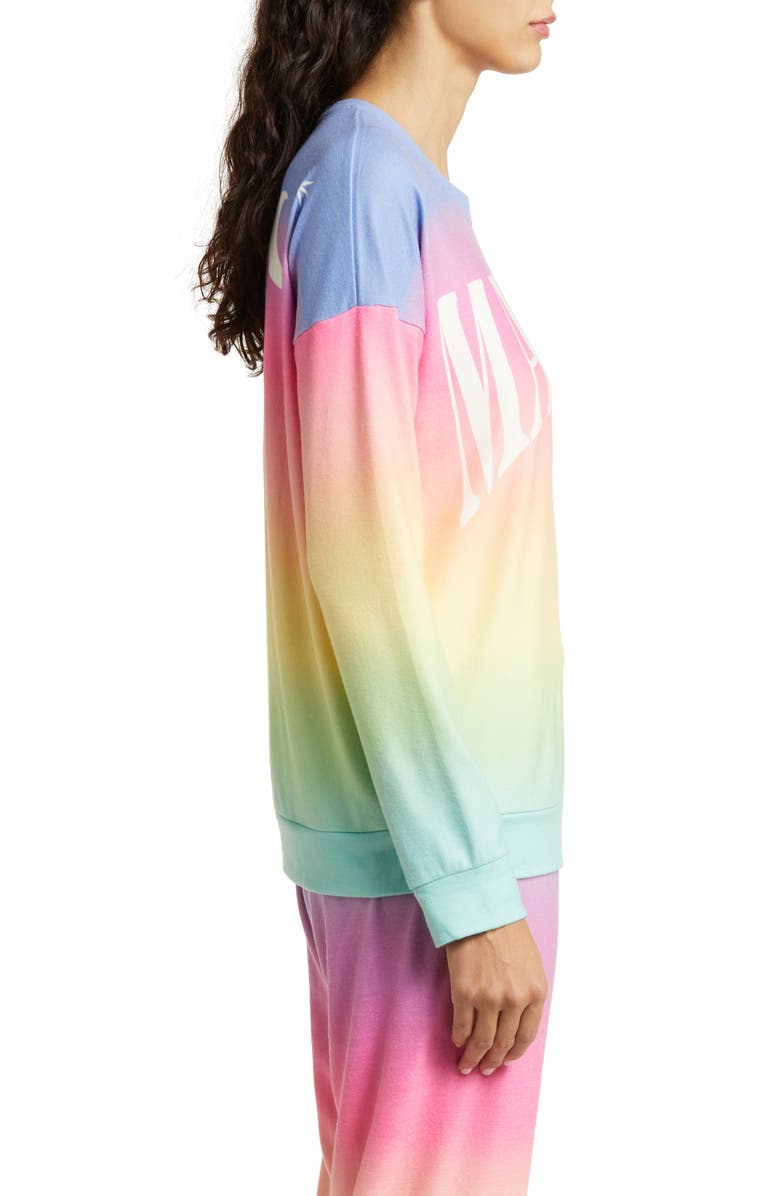 PJ Salvage Trust Peachy Jersey Lounge Shirt, Alternate, color, Pink