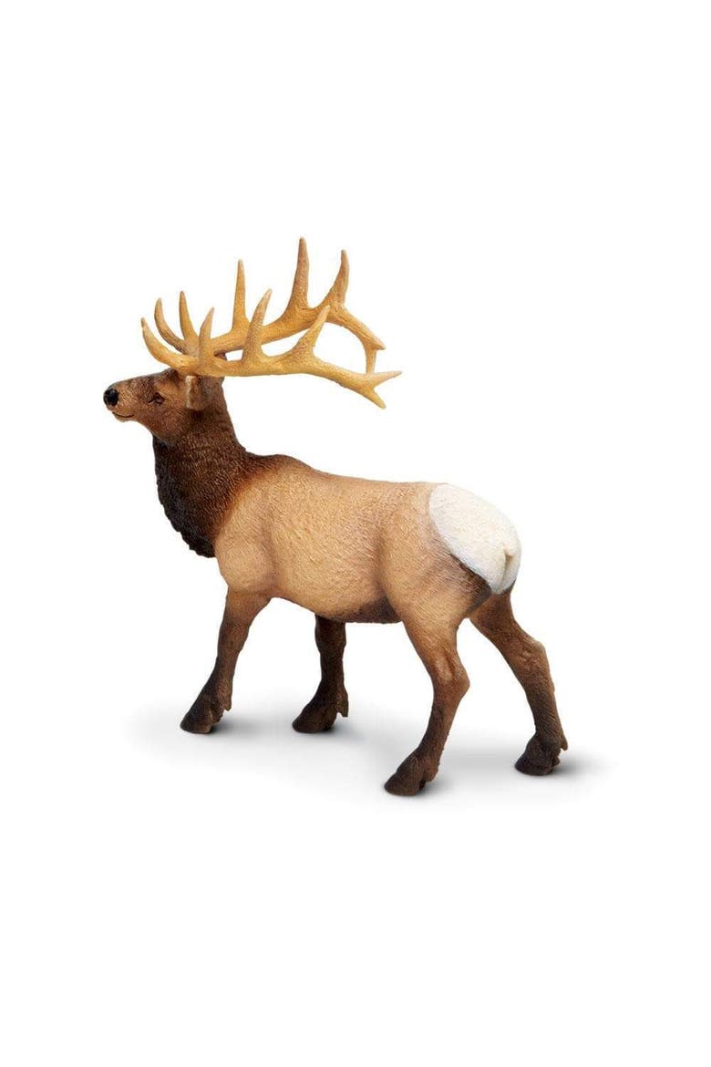 Elk Bull Kids Toy Figure, Alternate, color, None