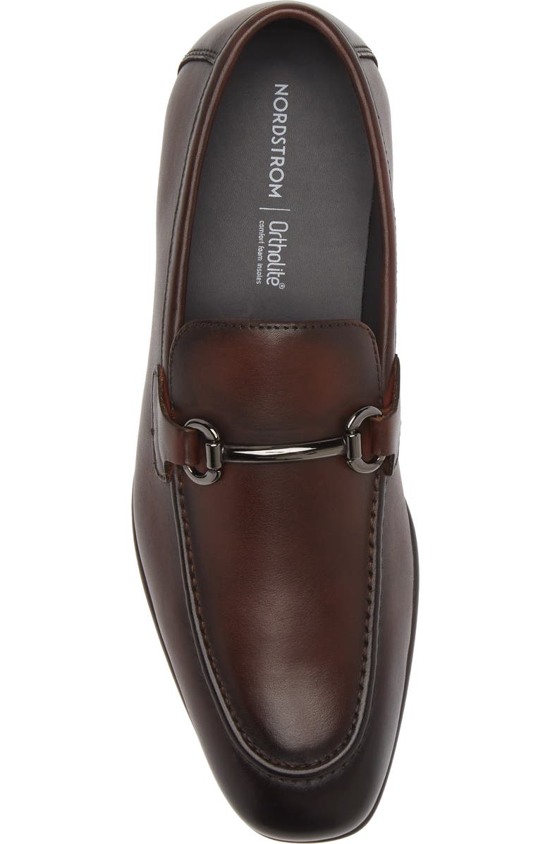 Nordstrom Carlson Bit Loafer, Alternate, color, Brown Mahogany