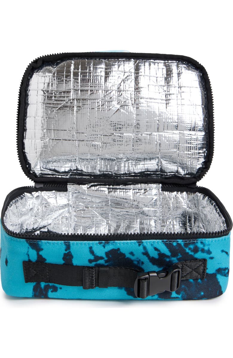 Little Chicken Kids' Patched Lunchbox, Alternate, color, Blue Green Tie-Dye