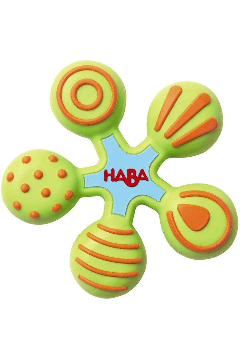 Clutching Toy Star Silicone Teether, Main, color, Multi