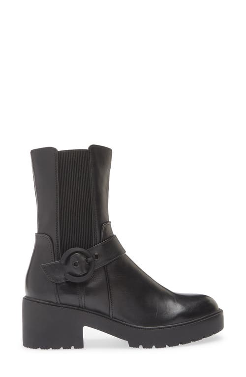 Regarde Le Ciel Paloma Lug Sole Bootie In Black