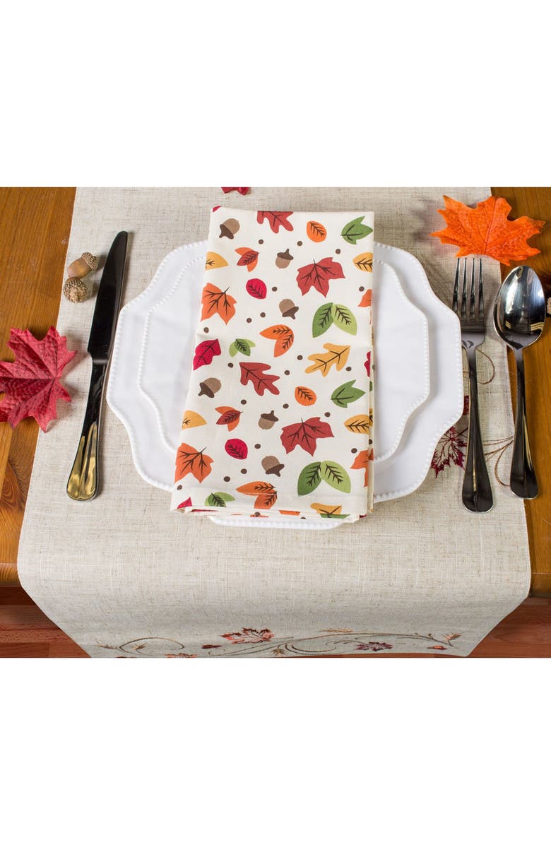 Design Imports Autumn Wheat Table Runner, Alternate, color, Autumn Wheat
