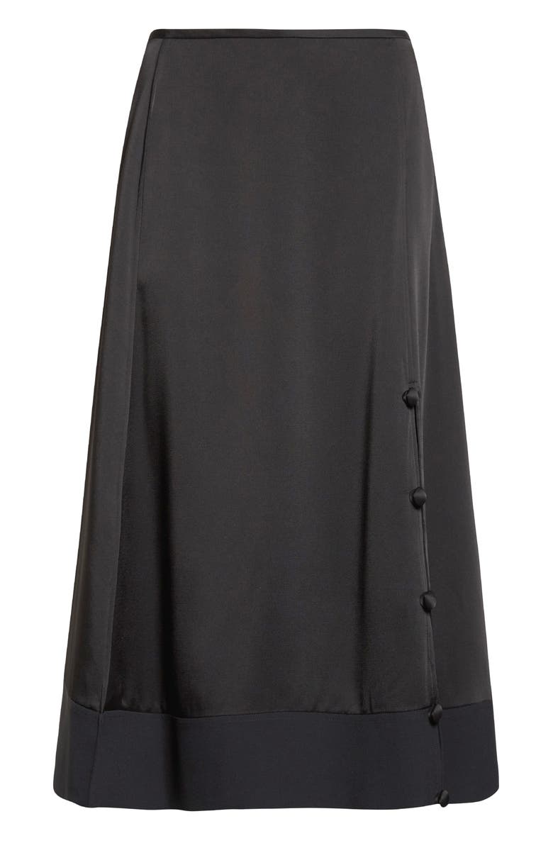 Jil Sander Panelled Skirt, Main, color, Black