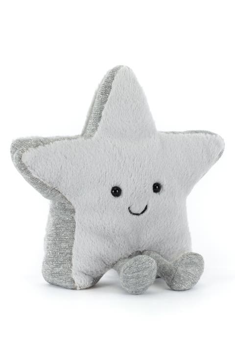 Amuseables Silver Star Plush Toy